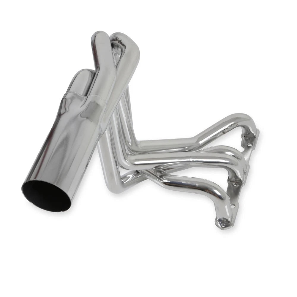 Coated S/C Headers - SBC 63-82 Vette- Side-Mnt.