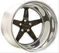 Weld S71 17x11 / 5x120mm BP / 7.7in. BS Black Wheel (High Pad) - Non-Beadlock