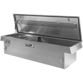 70X16X20 SINGLE LID TOOL BOX WITH SMOOTH ALUMINUM BASE/DIAMOND PLATE LID