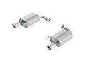 Ford Racing 2018 Mustang 2.3L Ecoboost Extreme Muffler Kit - Chrome Tips