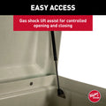 STOW N GO DOCK BOXSEAFOAM GREEN 24IN X 72IN X 23IN