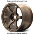 Sprint Wheel 15x18 6in BS Outside Lock Black