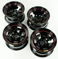 Sprint Wheel 15x18 6in BS Outside Lock Black