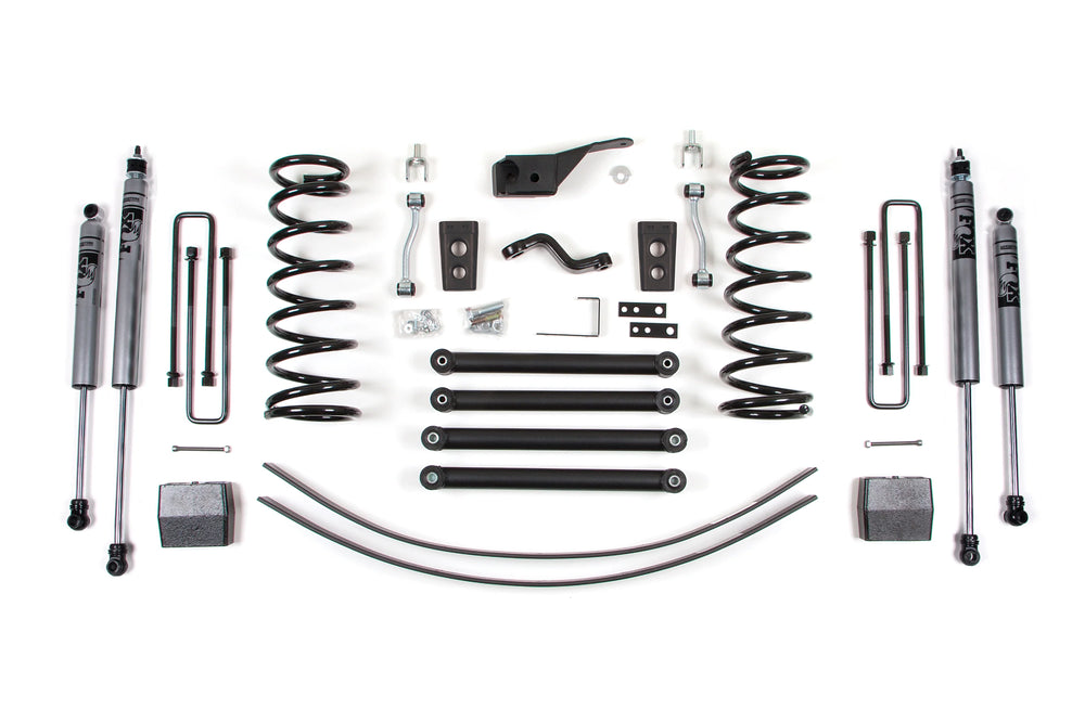 20002001 DODGE 1500 5INSUSP LIFT KITFRT COILS RR BLOCK/ADD A LEAFFOX SHKS