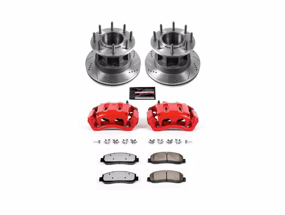 Power Stop 05-07 Ford F-350 Super Duty Z23 Evolution Kit w/ Calipers - Front