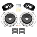 Wilwood 05-13 Chevy Corvette C6 Base DPC56 Rear Brake Kit - Black