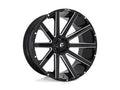 ~(65 lbs. 29X29X15)~ CONTRA 26x12 6x135.00/6x139.70 GLOSS BLACK MILLED (-44 mm)