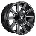 ~(65 lbs. 29X29X15)~ CONTRA 26x12 6x135.00/6x139.70 GLOSS BLACK MILLED (-44 mm)