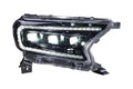1923 RANGER HEADLIGHTS WHITE DRL INFINITE SERIES SOLD AS SET