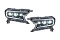 1923 RANGER HEADLIGHTS WHITE DRL INFINITE SERIES SOLD AS SET