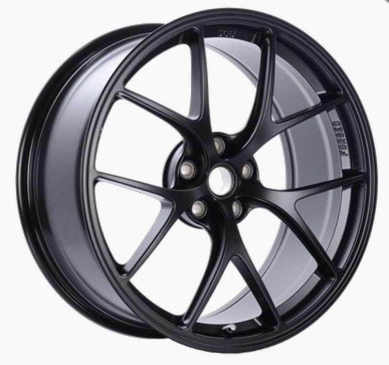 BBS black auto part
