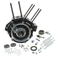 S&S Cycle 07-16 BT Engines w/ 4-1/8in Bore Super Stock T2 Crankcase - Wrinkle Black