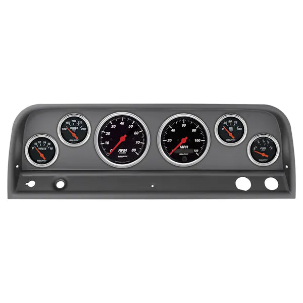 AutoMeter black auto part