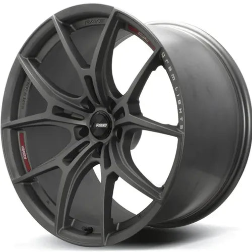 Gram Lights 57FXZ Overseas 20x10.0 +30 5-114.3 Matte Graphite w/Machining Wheel