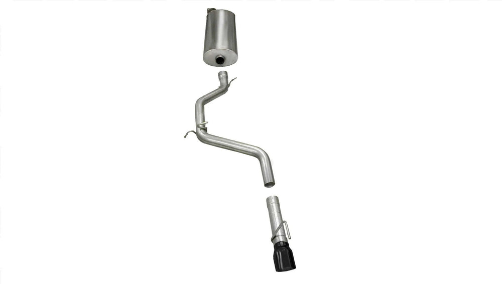 CORSA Performance black cat-back exhaust