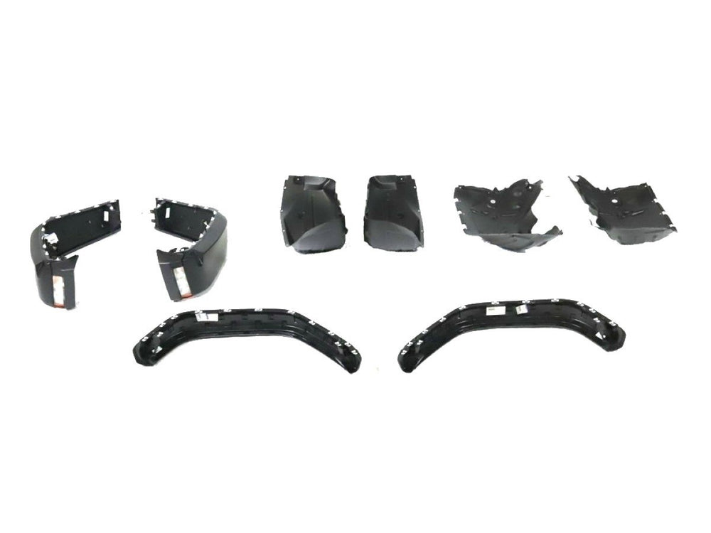 Genuine Mopar High Top Fender Flares Kit Of Four Paintable With Halogen Lights