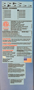 VE PANEL 5KVA 120/240 NA PRIMARY 48