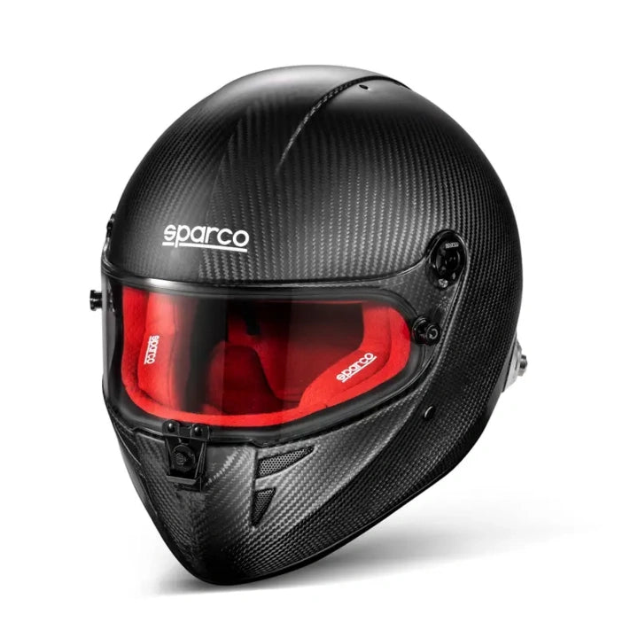 SPARCO Stealth RF Carbon Helmet - Small - Red