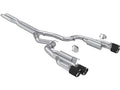 MBRP 2024+ Ford Mustang 5.0L T304 SS 3in Cat-Back Exhaust w/ Quad Carbon Fiber Tips (Valve Delete)