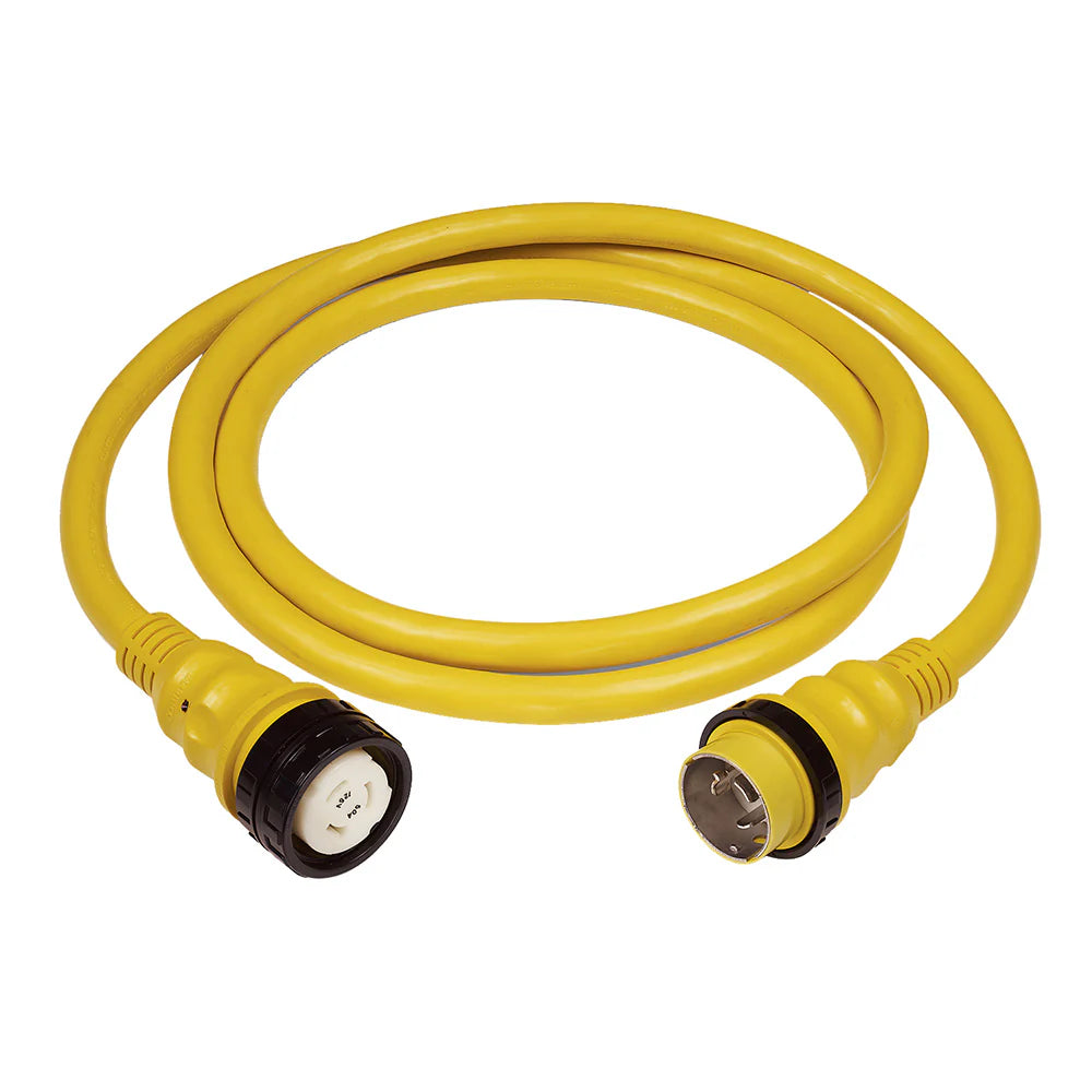 50A 125V CORDSET 75' MOLDED WITH LE