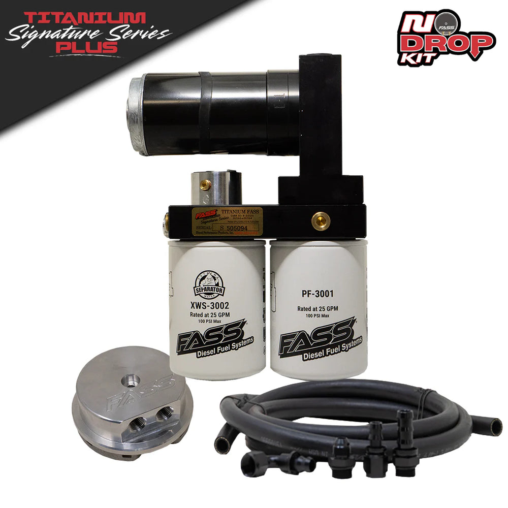FASS Fuel Systems titanium auto part