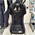 OMP HRC Fiberglass Air Seat Black