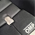 OMP HRC Fiberglass Air Seat Black