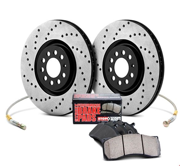 Sport Axle Pack Drilled Rotor, 4 Wheel