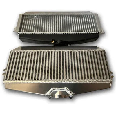 ETS Subaru 2022 WRX Top Mount Intercooler - Anodized Gold - ETS Stencil