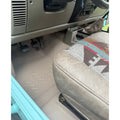 Armorlite 98-06 Jeep Wrangler TJ 2DR full vehicle kit (front and rear flooring cargo mat wheelhouse covers (L/R) desert khaki