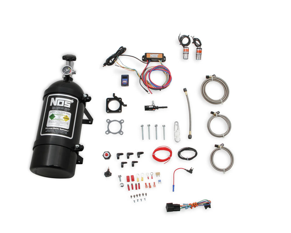 Plate Wet Nitrous System Polaris Rzr Complete System W/ 10 Lb. Bottle Black Fits 2015-2021 Polaris Rzr900 Rzr 1000 Rzr Xp Turbo Rzr 4 Xp Turbo With Single Throttle Body NOS