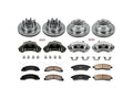 Power Stop 00-02 Ford Excursion Autospecialty Kit w/ Calipers - Front and Rear