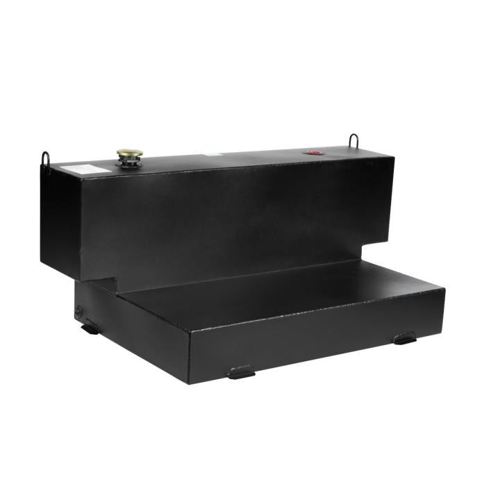 JOBOX 100 GAL BLACK LSHAPED STEEL TRANSFER TANK