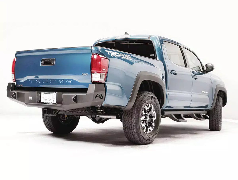 16C TACOMA PREMIUM NONSENSOR REAR BUMPER BARE STEEL