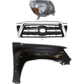 Maxzone Vehicle Lighting Corp headlights close-up