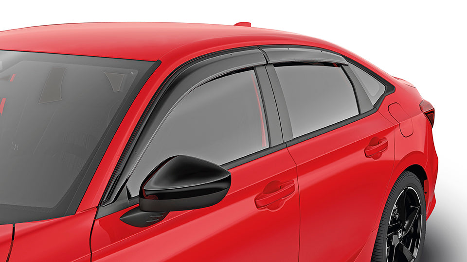Window Visors, Black