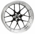 Weld S77 18x7 / 5x4.5 BP / 4.1in. BS Black Wheel (High Pad) - Non-Beadlock