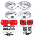 Power Stop 11-14 Honda Odyssey Front & Rear Z23 Evolution Sport Brake Kit w/Calipers