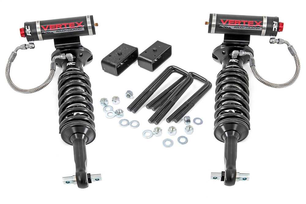2x 680016 1x 10402 1x 1320BOX 2.5 Inch Lift Kit Vertex Chevy GMC 1500 (07-18)