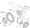Wilwood Combination Parking Brake Rear Kit 11.75in Mini Cooper