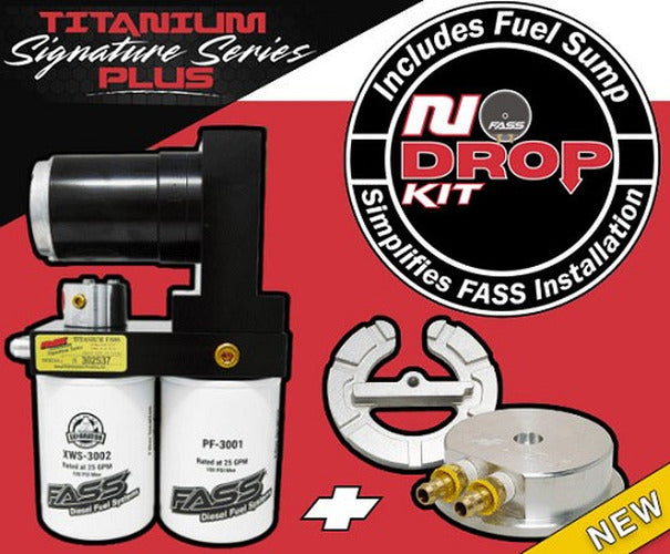 FASS 17-22 Ford Powerstroke F250/F350 290gph No Drop Titanium Plus Fuel System