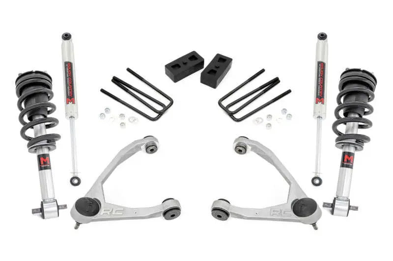 3.5 Inch Lift Kit Cast Steel M1 Strut Chevy/GMC 1500 (14-16)