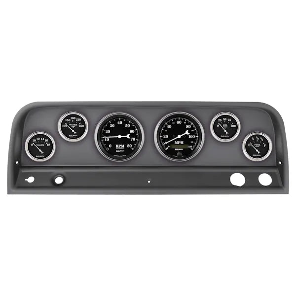 AutoMeter black auto part