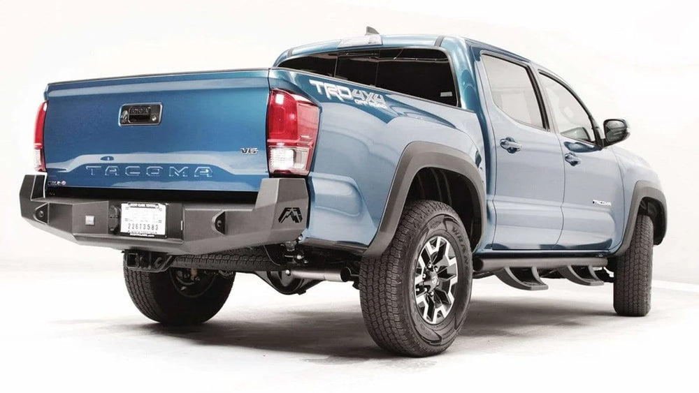 16-C TACOMA PREMIUM NON-SENSOR REAR BUMPER MATTE BLACK