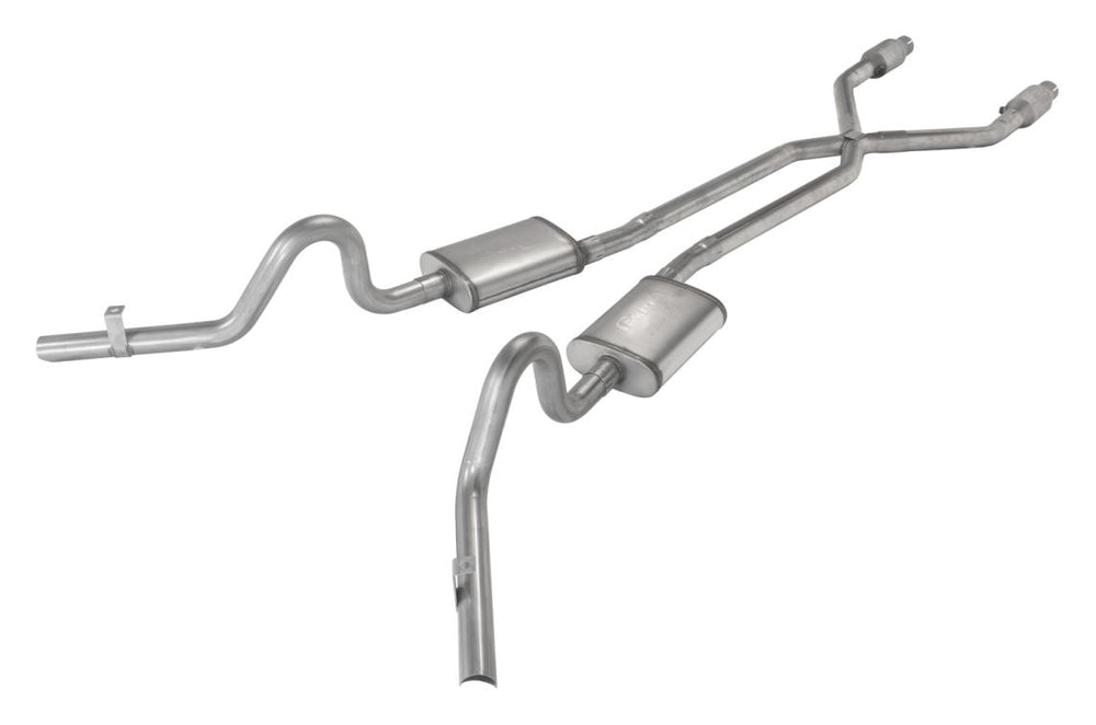 ~(60 lbs. 60X14X14)~ 1978-88 El Camino Non SS 2.5IN Crossmember Back w/ Xpipe Exhaust System SP