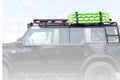 Overland Vehicle Systems Ford Bronco Overland Rack System With Integrated Step and Light Bar Mount