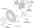 Wilwood auto part installed view