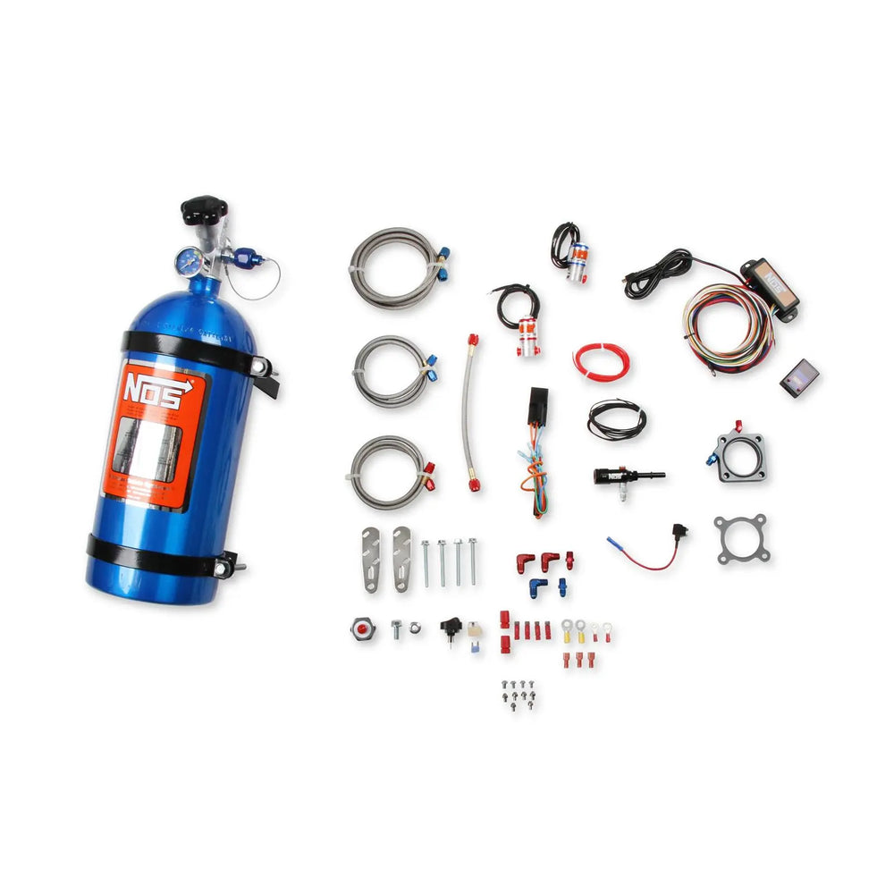 Plate Wet Nitrous System Polaris Rzr Complete System W/ 10 Lb. Bottle Blue Fits 2015-2021 Polaris Rzr900 Rzr 1000 Rzr Xp Turbo Rzr 4 Xp Turbo With Single Throttle Body NOS
