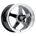 Weld S71 18x7 / 5x4.5 BP / 4.1in. BS Black Wheel (High Pad) - Non-Beadlock