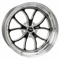 Weld S71 18x7 / 5x4.5 BP / 4.1in. BS Black Wheel (High Pad) - Non-Beadlock